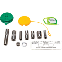 Axion Advantage&reg; Eye/Face Wash Upgrade Kit with Green ABS Plastic Eye/Face Wash Head Haskins Industrial Inc.