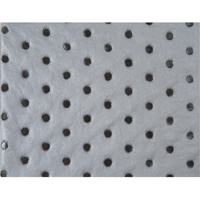 Feuilles absorbantes en fibres fines de calibre industriel, Universel, 15" x 17", 40 gal. d'absorption Haskins Industrial Inc.