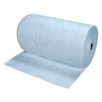 Premium Blue Bonded Sorbent Pads, Heavyweight, 150' L x 30" W, 50 gal. Absorbancy Haskins Industrial Inc.