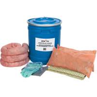 Truck Spill Kit, Hazmat, Drum, 10 US gal. Absorbancy Haskins Industrial Inc.