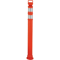 Ez-Grab Delineator Posts, 42" H, Orange Haskins Industrial Inc.