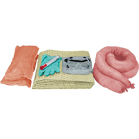 Trousses de d&eacute;versements de rechange de premi&egrave;re qualit&eacute; pour v&eacute;hicules, 10 gallons, Mati&egrave;res dangereuses Haskins Industrial Inc.