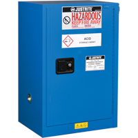 ChemCor&reg; Lined Hazardous Material Compac Safety Cabinets, 12 gal., 23.25" x 35" x 18" Haskins Industrial Inc.