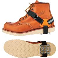 Crampons &agrave; glace de talon TREX 6315, Acier, Traction Plaque, Grand/Moyen Haskins Industrial Inc.