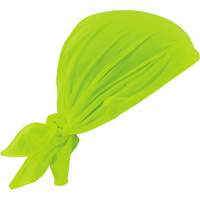 Chill-Its&reg; 6710 Cooling Triangle Hat, High Visibility Lime-Yellow Haskins Industrial Inc.