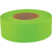 Sub-Zero Flagging Tape, 1.2" W x 150' L, Fluorescent Lime Haskins Industrial Inc.