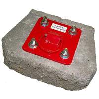 Ancrage continu pour b&eacute;ton PROTECTA PRO, B&eacute;ton, Usage Temporaire Haskins Industrial Inc.