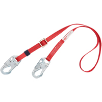 PRO Adjustable Web-Positioning Lanyard, 1 Legs, 6', CSA Class B, Polyester Haskins Industrial Inc.