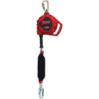 Rebel Self Retracting Lifeline for Leading Edge, 20', Galvanized Steel, Swivel Haskins Industrial Inc.