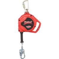 Rebel Self Retracting Lifeline, 33', Stainless Steel, Swivel Haskins Industrial Inc.