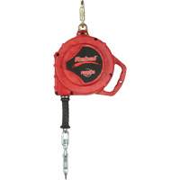 Rebel Self Retracting Lifeline, 50', Stainless Steel, Swivel Haskins Industrial Inc.