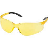 Z2400 Series Safety Glasses, Amber Lens, Anti-Scratch, ANSI Z87+/Meets/Exceeds CSA Z94.3 Haskins Industrial Inc.