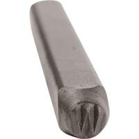 Individual Standard General Purpose Steel Hand Stamp Pieces, W, 3/16" Haskins Industrial Inc.