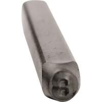 Individual Standard General Purpose Steel Hand Stamp Pieces, # 8, 1/8" Haskins Industrial Inc.