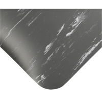 Tile-Top Select Anti-Microbial Mats No.494, Smooth, 2' x 10' x 1/2", Charcoal, PVC Haskins Industrial Inc.