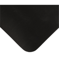 Double Duty Switchboard Mats No.720, Corrugated, 3' x 10' x 5/8", Black, PVC Haskins Industrial Inc.