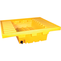 Contenant de confinement Ultra-Rack Sump, 51,5'' lo x 51,5'' la x 12" ha, 66 gal. US Capacit&eacute; Haskins Industrial Inc.