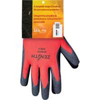 Coated Gloves, 9, Rubber Latex Coating, 13 Gauge, Polyester Shell Haskins Industrial Inc.