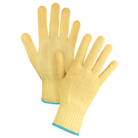 Gants tricot&eacute;s sans couture, Taille T-Grand/10, Calibre 7, Enveloppe en Kevlar, ASTM ANSI niveau A2/EN 388 niveau 3 Haskins Industrial Inc.
