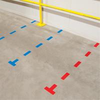 Marqueurs all&eacute;g&eacute;e/5S Armor Stripe, Cercle, 6" lo x 6" la, Orange, Plastique Haskins Industrial Inc.