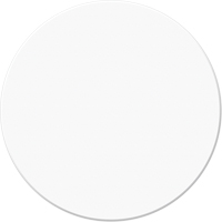 Marqueurs all&eacute;g&eacute;e/5S Armor Stripe, Cercle, 6" lo x 6" la, Blanc, Plastique Haskins Industrial Inc.