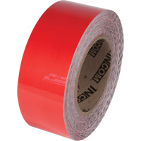 Ruban de marquage pour plancher Tuff Mark, 2" x 100', Polyester, Rouge Haskins Industrial Inc.