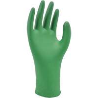 6110PF Biodegradable Gloves, X-Small, Nitrile, 4-mil, Powder-Free, Green Haskins Industrial Inc.