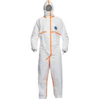 Coveralls, Small, White, Tyvek&reg; 800 J Haskins Industrial Inc.