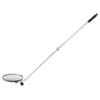 Miroir d'inspection, 8,5" dia, Ronde, Poign&eacute;e 47" Haskins Industrial Inc.