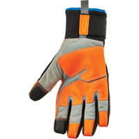 ProFlex&reg; 818WP Performance High-Visibility Thermal Waterproof Utility Gloves, Polyurethane Palm, Size Small Haskins Industrial Inc.