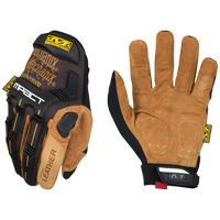 M-Pact&reg; Gloves, Small, Grain Leather Palm, Hook & Loop Cuff Haskins Industrial Inc.