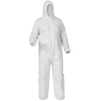 Kleenguard A35 Coveralls, Small, White, Microporous Haskins Industrial Inc.