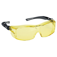Dynamic OTG Extra Series Safety Glasses, Amber Lens, Anti-Fog/Anti-Scratch, ANSI Z87+/Meets/Exceeds CSA Z94.3 Haskins Industrial Inc.