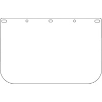 Visi&egrave;re d&eacute;coup&eacute;e &agrave; l'emporte-pi&egrave;ce Dynamic, PETG, Teinte Transparent Haskins Industrial Inc.