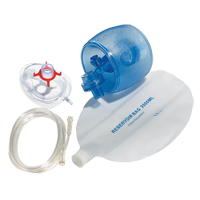Dynamic Manual Resuscitator, Single Use Faceshield, Class 1 Haskins Industrial Inc.