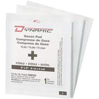 Dynamic Gauze, Pad, 2" L x 2" W, Sterile, Medical Device Class 1 Haskins Industrial Inc.