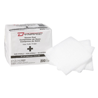 Dynamic Gauze Sponge, Pad, 4" L x 4" W, Medical Device Class 1 Haskins Industrial Inc.