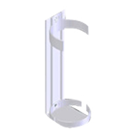Dynamic Plastic Vehicle Bracket for Bio Med Wash&reg; Solution Haskins Industrial Inc.