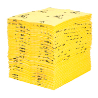 Premium Caution Pads, Universal, 15" x 18", 24.4 gal. Absorbancy Haskins Industrial Inc.