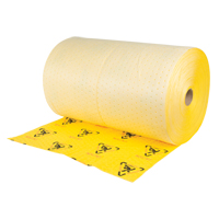 Premium Caution Rolls, Heavyweight, 150' L x 30" W, 57 gal. Absorbancy Haskins Industrial Inc.