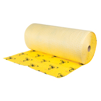 Premium Caution Rolls, Heavyweight, 150' L x 36" W, 57 gal. Absorbancy Haskins Industrial Inc.