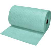 Rouleaux absorbants li&eacute;s de premi&egrave;re qualit&eacute;, Lourd, 150' lo x 30" la, Absorption 50 gal. Haskins Industrial Inc.