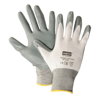 Gants NorthFlex Nitri Task, T-Grand, R&ecirc;vetement Nitrile, Calibre 13, Enveloppe en Nylon Haskins Industrial Inc.