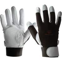 Gants IMPACTO AIRGEL, Taille Grand, Paume Cuir perl&eacute; Haskins Industrial Inc.