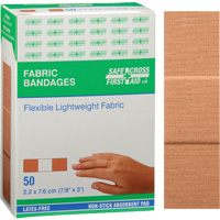 Bandages, Rectangular/Square, 3", Fabric, Non-Sterile Haskins Industrial Inc.