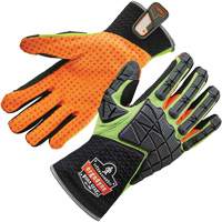 ProFlex&reg; 925F(X) Dorsal Impact-Reducing Gloves, Small, Split Leather Palm, Slip-On Cuff Haskins Industrial Inc.