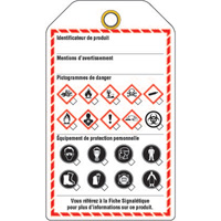 Workplace Tags, Cardstock, 3-3/8" W x 5-3/4" H, French Haskins Industrial Inc.