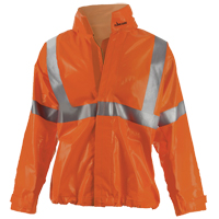 J162 310DH Utili-Gard&reg; FR Jacket, PVC, Large, Orange Haskins Industrial Inc.
