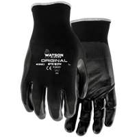 Gants enduits Stealth Original, 7/Petit, R&ecirc;vetement Nitrile, Calibre 13, Enveloppe en Nylon Haskins Industrial Inc.