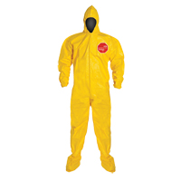 Coveralls, Medium, Yellow, Tychem&reg; 2000 Haskins Industrial Inc.